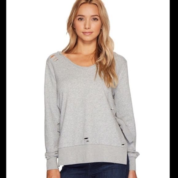 Romeo and Juliet Heather Gray Sweater - Picture 2 of 6